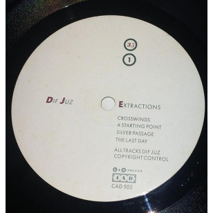 Dif Juz - Extractions 1985 UK Version 4AD 1st Press Vinyl LP ***READY TO SHIP from Hong Kong***